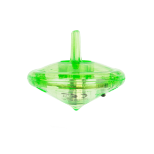 Spinning Top med LED - Grøn